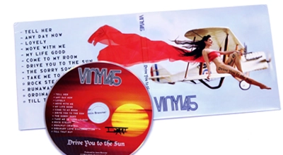 Graphic design services for album artwork