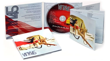 4-panel Digipak with insert