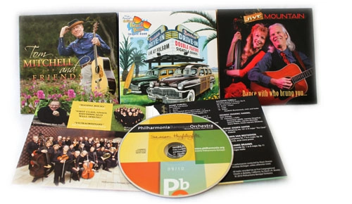 Eco-Wallet CD packaging examples